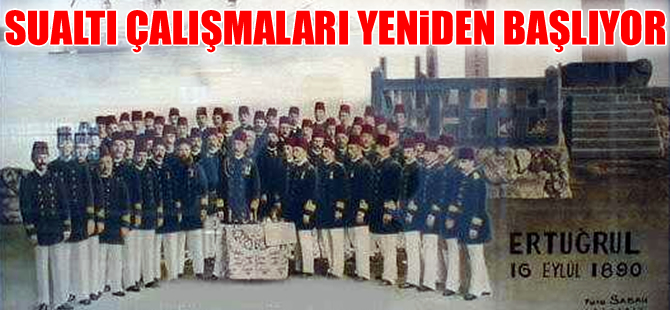 Ertuğrul Fırkateyni için su altı çalışmaları yeniden başlıyor