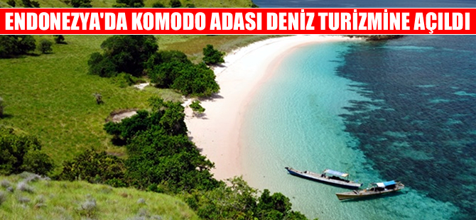 Endonezya Komodo adasını deniz turizmine açtı