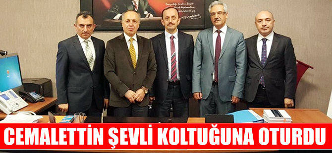 Cemalettin Şevli, Deniz Ticareti Genel Müdürlüğü koltuğuna oturdu