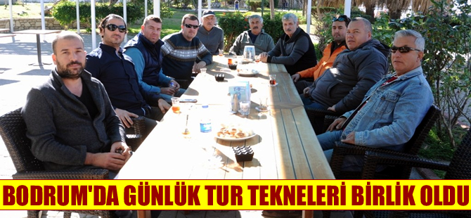 Bodrum'da 9 tekne turu kooperatifi tek çatı altında toplanıyor