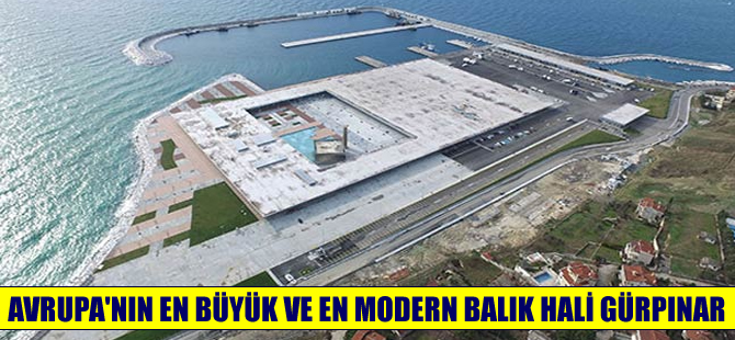 Gürpınar Balık hali 50 yıllık ihtiyacı karşılayacak şekilde inşa edildi