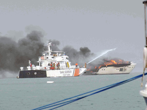 Fethiye'de yanan lüks yat Ukraynalı Buryak kardeşlere ait çıktı