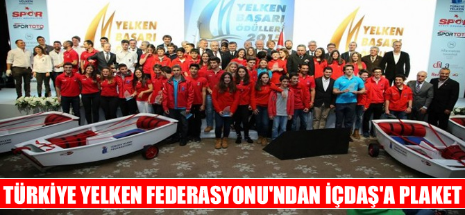 Türkiye Yelken Federasyonu, İÇDAŞ’a teşekkür plaketi