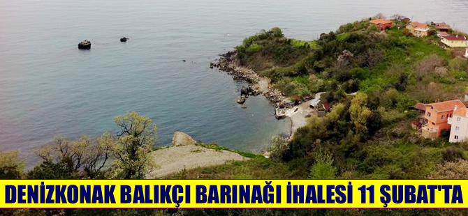 Cide Denizkonak Balıkçı Barınağı ihalesi 11 Şubat'ta yapılacak