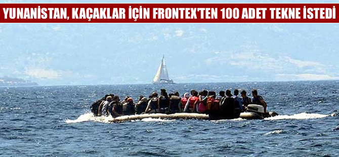 Yunanistan, Frontex'ten göçmenler için 100 tekne istedi