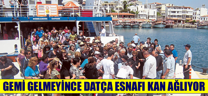 Datça Esnaf Odası Datça'ya gelecek gemilerin ücretini karşılayacak