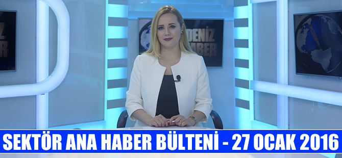 Denizcilik Sektörü Ana Haber Bülteni DenizHaber.TV'de yayınlandı