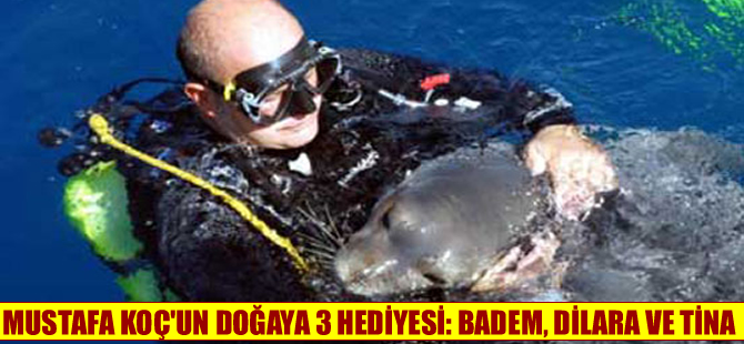 Mustafa Koç’un doğaya 3 hediyesi ‘Badem, Dilara, Tina'