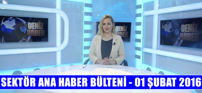 Denizcilik Sektörü Ana Haber Bülteni DenizHaber.TV'de yayınlandı