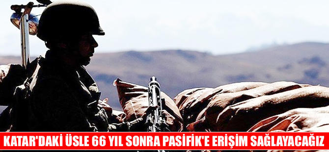 'Türkiye, Katar’daki üsle 66 yıl sonra Pasifik'e erişim sağlayacak'