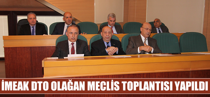İMEAK Deniz Ticaret Odası Şubat Ayı Olağan Meclis Toplantısı yapıldı