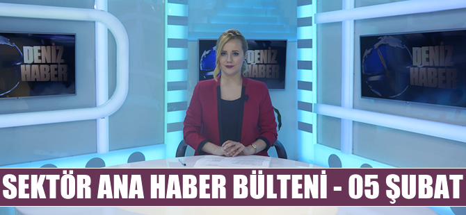 Denizcilik Sektörü Ana Haber Bülteni DenizHaber.TV'de yayınlandı