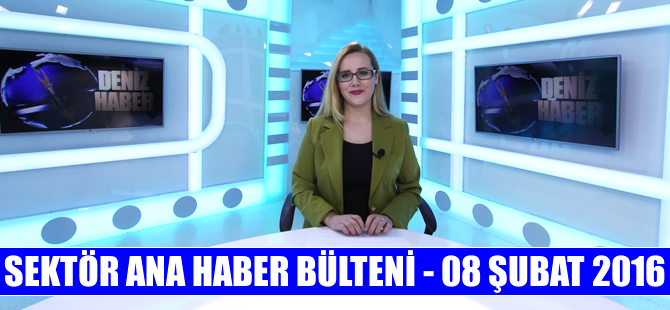 Denizcilik Sektörü Ana Haber Bülteni DenizHaber.TV'de yayınlandı