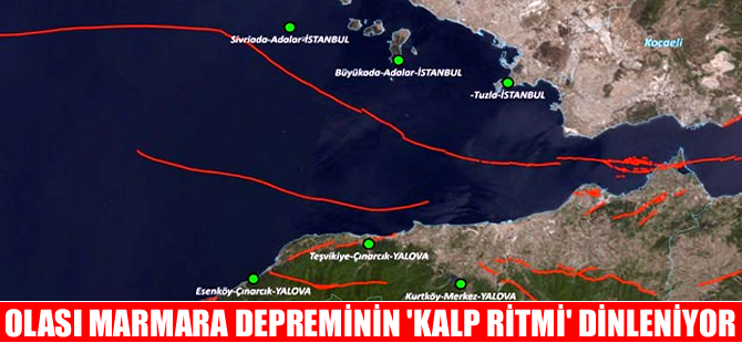 Olası Marmara depreminin 'kalp ritmi' dinleniyor