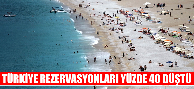 TUI Group: Türkiye'de yaz tatili rezervasyonları yüzde 40 azaldı