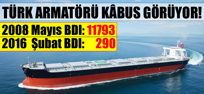 Türk armatörü ve gemi işletmecileri kâbus görüyor!