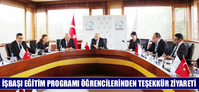 İşbaşı Eğitim Programı’ndan faydalanan öğrencilerden GİSBİR’e ziyaret