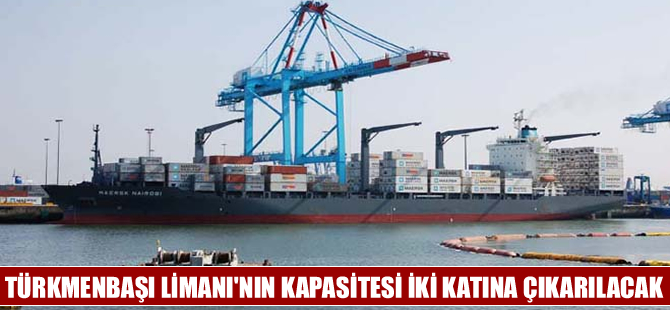 Türkmenistan Hazar Denizi’ndeki limanını yeniliyor