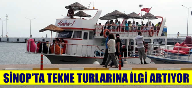 Sinop'ta tekne turu turizmi gelişiyor