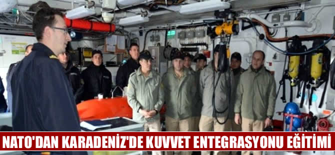 NATO deniz gücünden Karadeniz'de Kuvvet Entegrasyonu Eğitimi