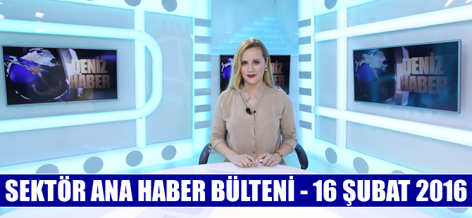 Denizcilik Sektörü Ana Haber Bülteni DenizHaber.TV'de yayınlandı