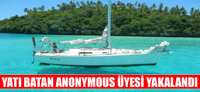 2014'den beri aranan Anonymous üyesi, yatı batınca yakalandı