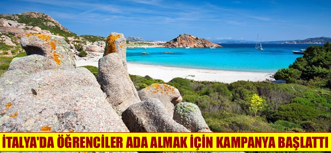 İtalya'da öğrenciler ada satın almak için kampanya başlattı