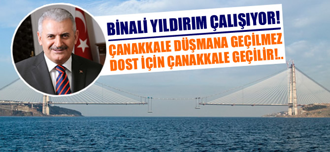 Binali Yıldırım'dan Kanal İstanbul Uyarısı!
