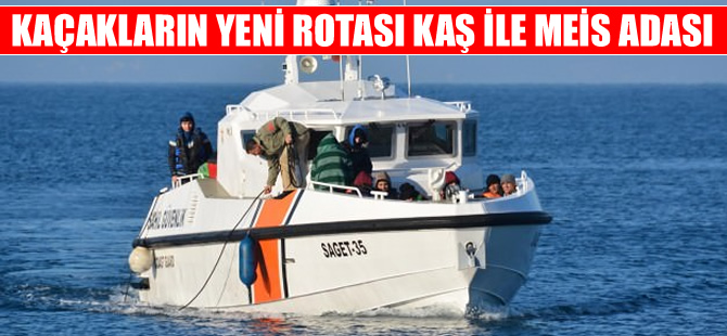 İnsan kaçakçıları rotayı Meis Adası'na çevirdi