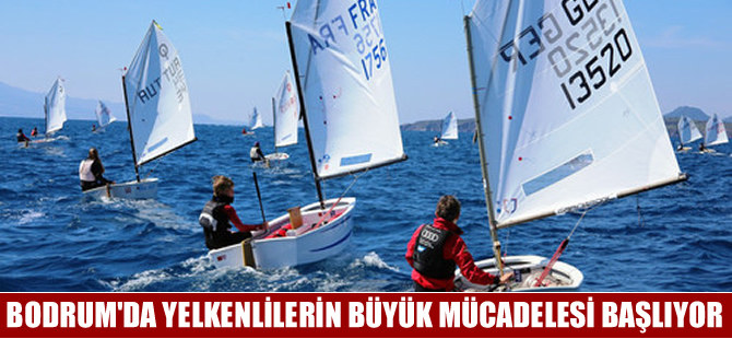 4. Bodrum Uluslararası Optimist Regatta 8 Mart'ta başlıyor