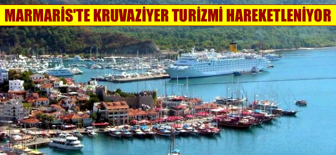 Mart ayında Marmaris'e 7 kruvaziyer gemisi gelecek