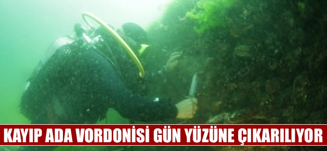 İstanbul'un kayıp adası Vordonisi, gün yüzüne çıkarılıyor