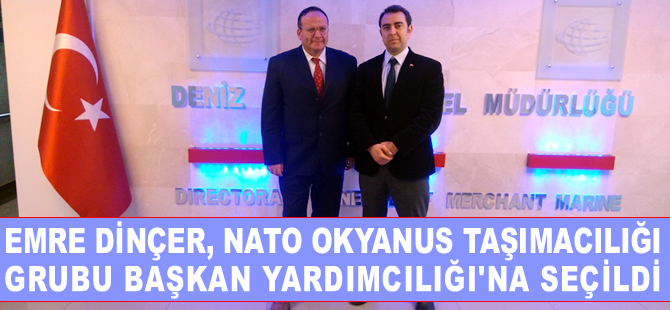 Emre Dinçer, NATO Okyanus Taşımacılığı Grubu Başkan Yardımcılığı'na seçildi
