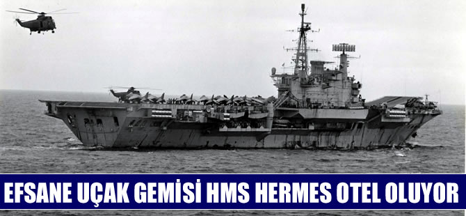 Falkland Savaşı'nı kazandıran efsane uçak gemisi otel olacak