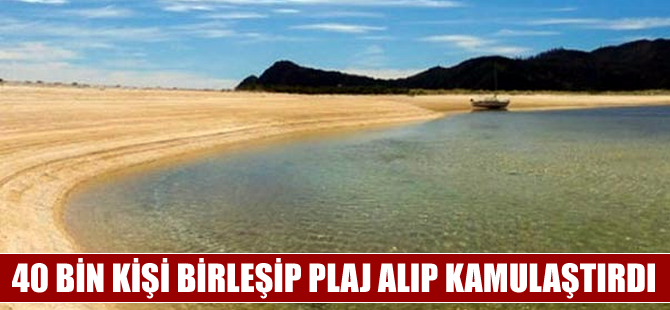 Yeni Zelanda’da 40 bin kişi, Awaroa plajını satın alarak halka açtı