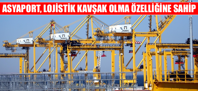 Asyaport Limanı, lojistik kavşak olma özeliğine sahip