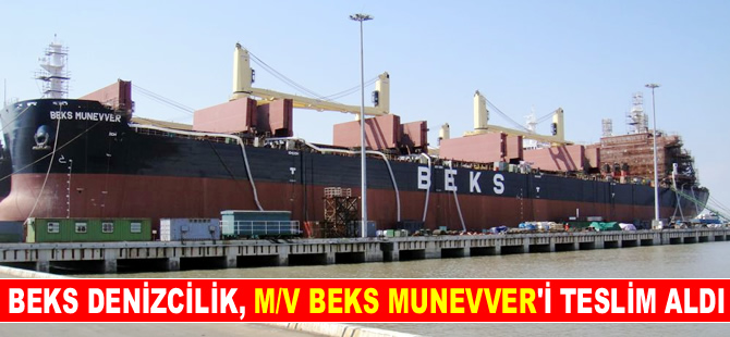 Beks Gemi İşletmeciliği, M/V BEKS MUNEVVER isimli kuru yük gemisini teslim aldı