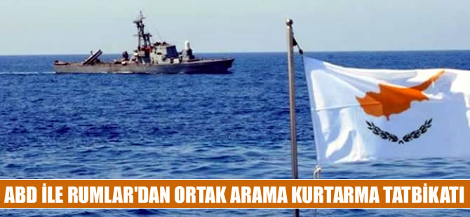 Güney Kıbrıs ile ABD, ortak arama ve kurtarma tatbikatı yaptılar