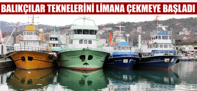 Doğu Karadeniz'de balık sezonunda sona yaklaşıldı