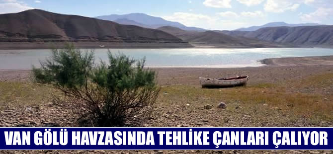Van Gölü havzasında kuraklık alarmı