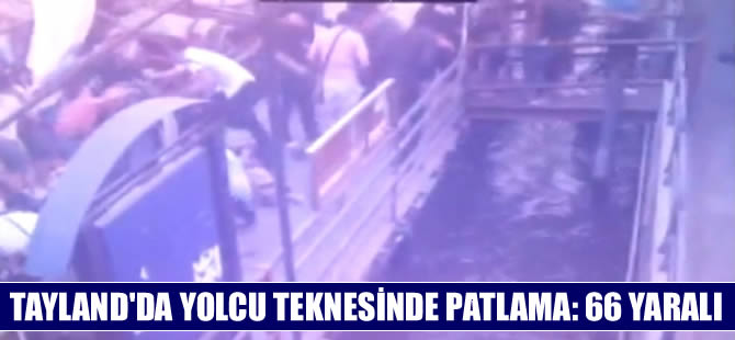 Gazla çalışan yolcu teknesinde patlama: 66 yaralı