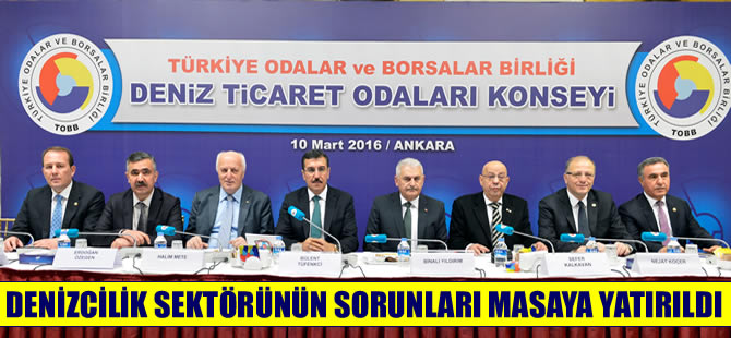 Denizcilik sektörünün sorunları konsey toplantısında masaya yatırıldı