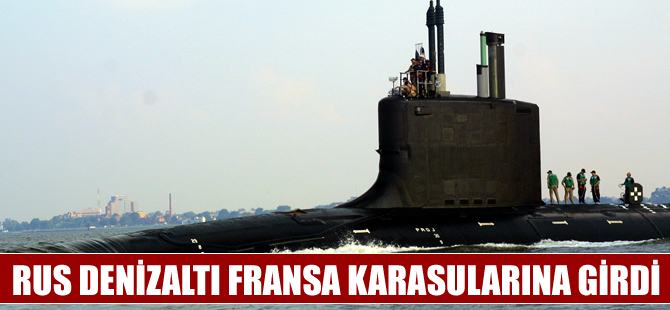 Rusya'dan Fransa'ya denizden taciz!