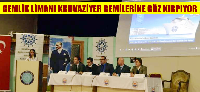 Gemlik Limanı kruvaziyer gemilerini ağırlamak istiyor