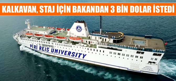 Metin Kalkavan, denizci öğrencilerin staj sorununa alternatif sundu