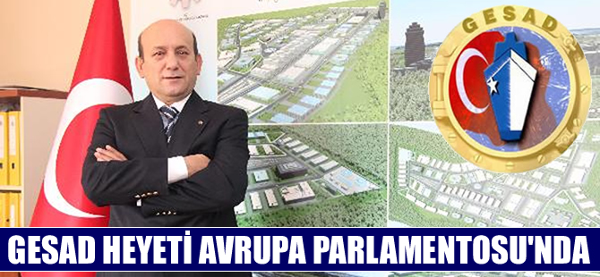 GESAD Heyeti Avrupa Parlamentosu'nda