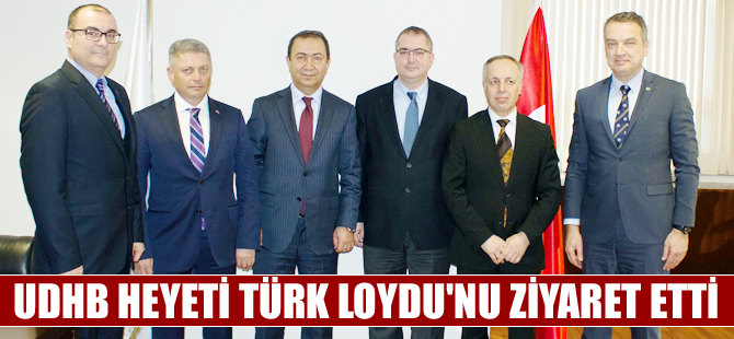 Ulaştırma Denizcilik ve Haberleşme Bakanlığı heyetinden Türk Loydu'na ziyaret