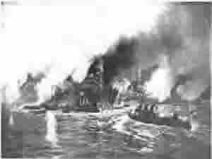 18 Mart Çanakkale Deniz Savaşı'nda batırılan İngiliz ve Fransız gemileri