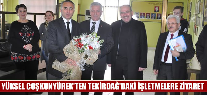 Yüksel Coşkunyürek, Asyaport Limanı'nı ziyaret etti