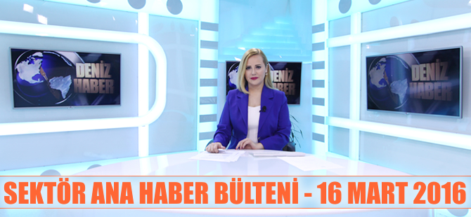 Sektördeki gelişmeler DenizHaber.TV'de yayınlandı